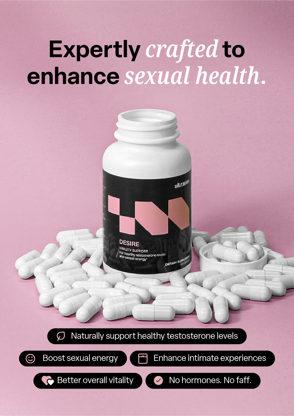 Ultramax Desire - Soutien de la virilité masculine